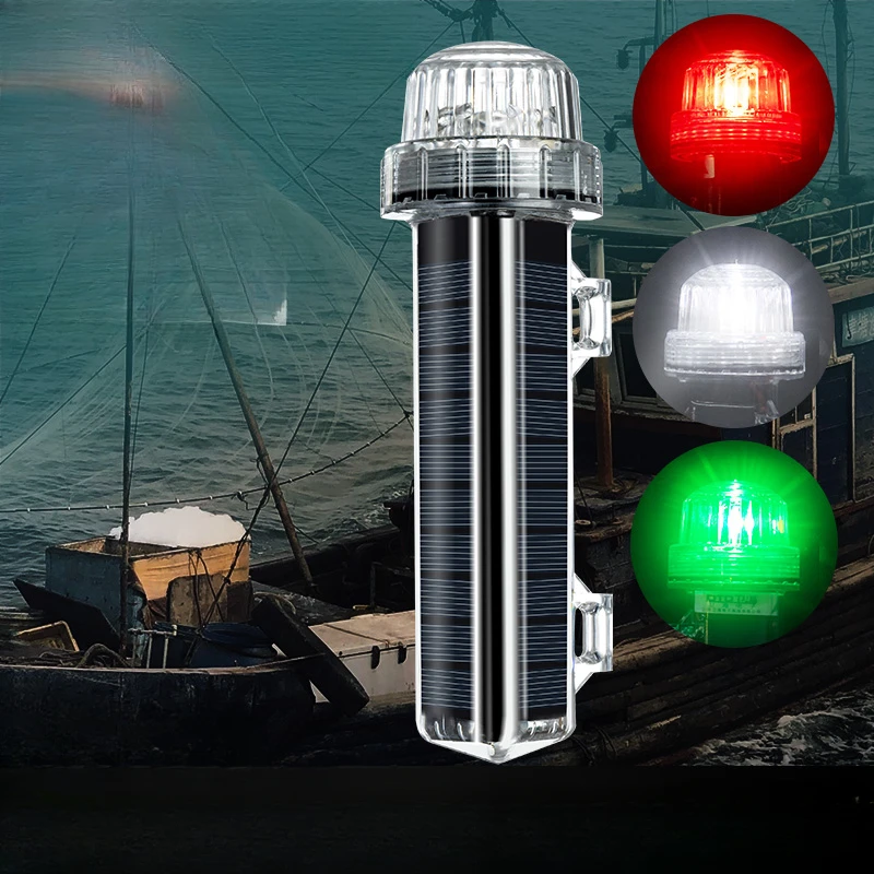 Solar Ocean Signal Light Navig – Fishing Boat Navigation Light recenzja i cena